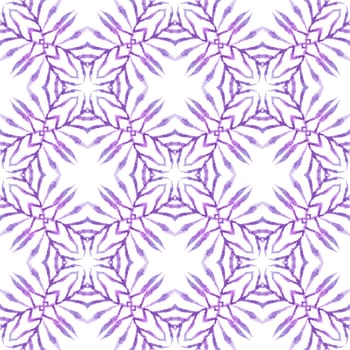 Oriental arabesque hand drawn border. Purple sightly boho chic summer design. Arabesque hand drawn design. Textile ready astonishing print, swimwear fabric, wallpaper, wrapping.