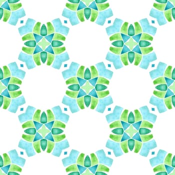 Tropical seamless pattern. Green pleasant boho chic summer design. Textile ready resplendent print, swimwear fabric, wallpaper, wrapping. Hand drawn tropical seamless border.