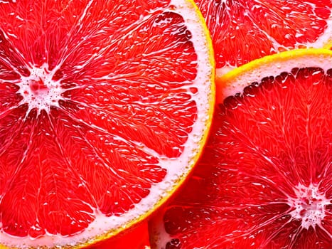 Grapefruit Juice Citrusy grapefruit juice in a ribbed glass grapefruit segments and sugar rim gentle. Drink isolated on transparent background.
