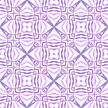 Textile ready beautiful print, swimwear fabric, wallpaper, wrapping. Purple powerful boho chic summer design. Exotic seamless pattern. Summer exotic seamless border.