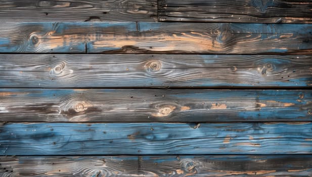 Weathered rustic wooden planks texture background, aged distressed wood boards pattern