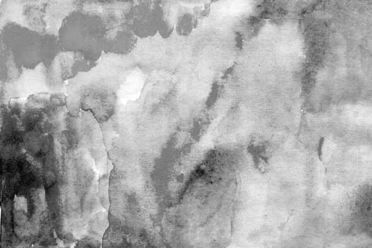 Black and white monochrome watercolor texture