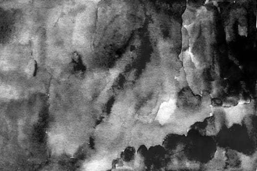 Black and white monochrome watercolor texture