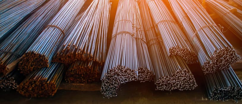The rebar is used to reinforce concrete structures and is made from a strong type of steel. It is often used in the construction of buildings, bridges, and other structures.