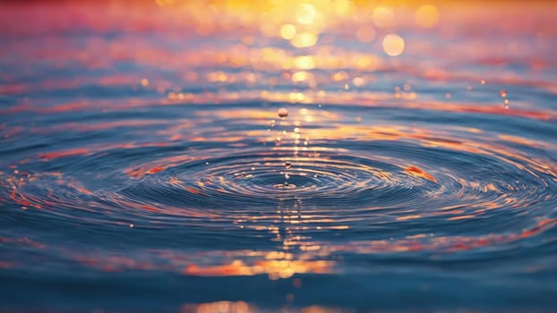 Abstract background with water drops