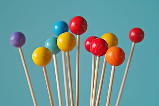 Metaphorical Image of Juggling Pins Demonstrating Effective Resource Management, Balancing Resources.