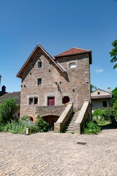Bourgogne, the picturesque village of Brancion in saone et loire