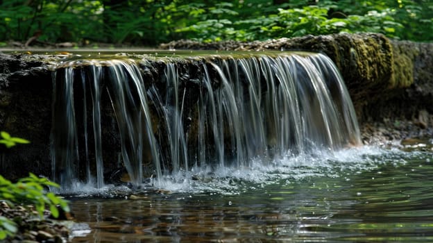Waterfall of Sand: Nature's Paradox.
