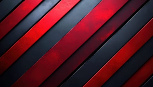 Here is a close up view of a vibrant red and black striped background that captures attention perfectly