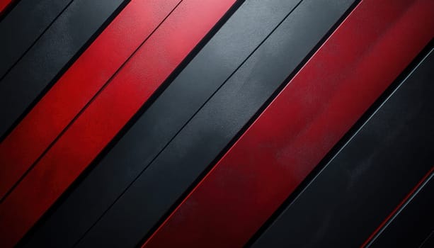 A visually striking background featuring red and black stripes with an additional diagonal stripe element included