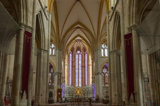 France, Meurthe et Moselle, Toul, Saint Etienne cathedral, the choir and its adjoining chapels