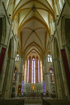 France, Meurthe et Moselle, Toul, Saint Etienne cathedral, the choir and its adjoining chapels