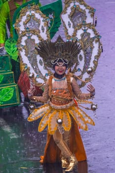 August 2, 2024, Jember, Indonesia. The 2024 Annual Jember Fashion Carnival showcasing spectacular costumes and performances.
