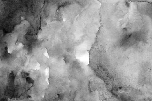 Black and white monochrome watercolor texture