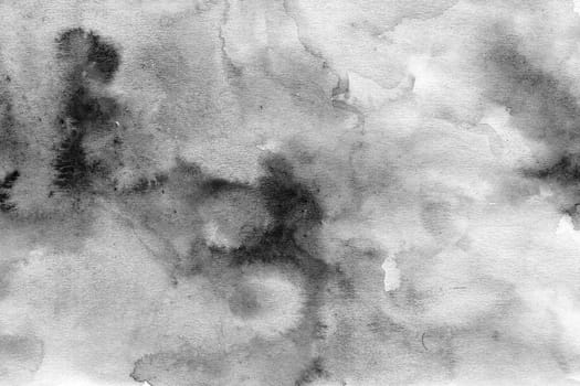 Black and white monochrome watercolor texture