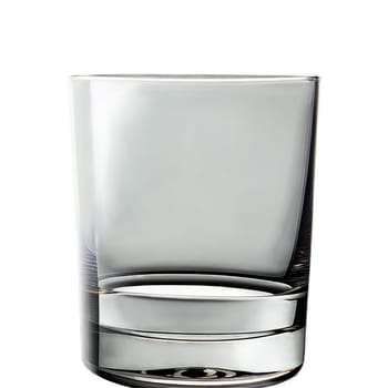 Glass with drink on transparent background