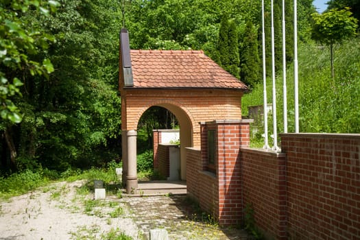 PODRUTE, CROATIA-May 22, 2022: The memorial site dedicated to the European Community peace monitors who were killed in the helicopter downing near Novi Marof is located in Podrute, Croatia.