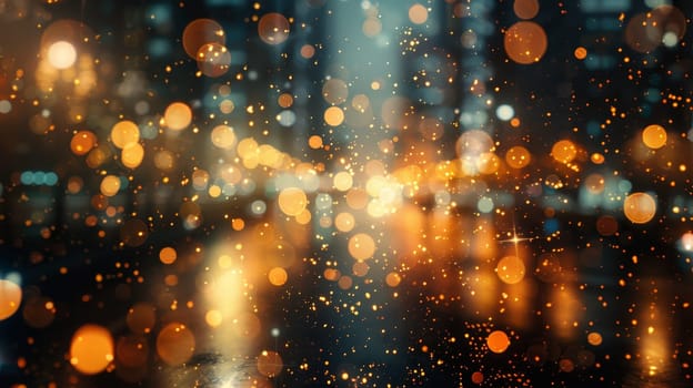 abstract bokeh background, showcasing advanced concepts in artificial intelligence