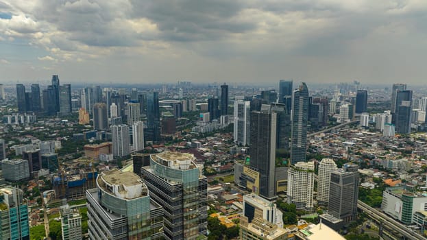 Jakarta, Indonesia - October 11, 2022: Jakarta is the capital city of the Republic of Indonesia.