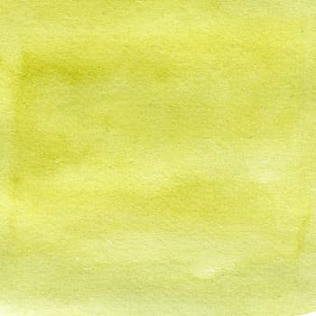 Watercolor green background with brush strokes, dots, spots. Hand-drawn illustration