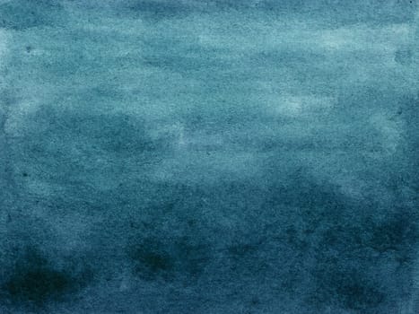 Watercolor green background with brush strokes, dots, spots. Hand-drawn illustration
