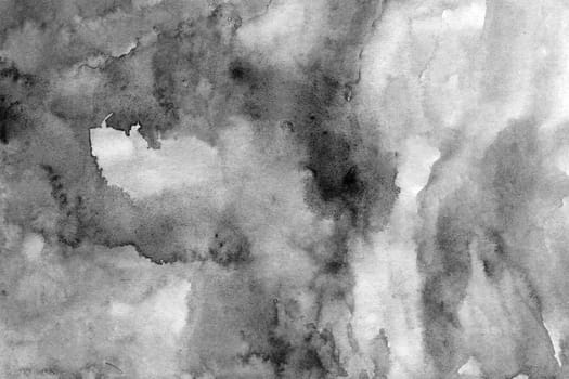 Black and white monochrome watercolor texture