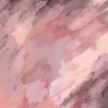 Brush strokes seamless pattern.Pink, yellow and brown random brush strokes grunge. Hand drawn illustration