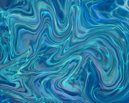 Blue marble texture. Liquid shiny blue stone texture. Luxury design of backgrounds