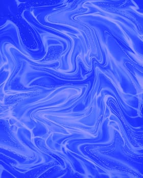The texture of blue liquid marble. Blue shiny background with natural texture. Design of backgrounds, banners, flyers, invitations, postcards, packaging