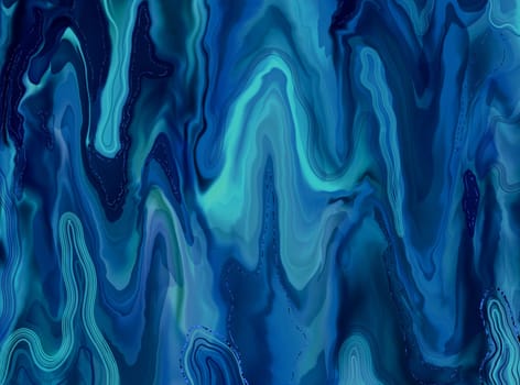 Blue marble texture. Liquid shiny blue stone texture. Luxury design of backgrounds, banners, flyers, invitations, postcards, packaging