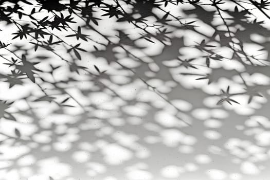 A horizontal background texture of various shadows cast on a flat surface, an abstract pattern created by shadows.