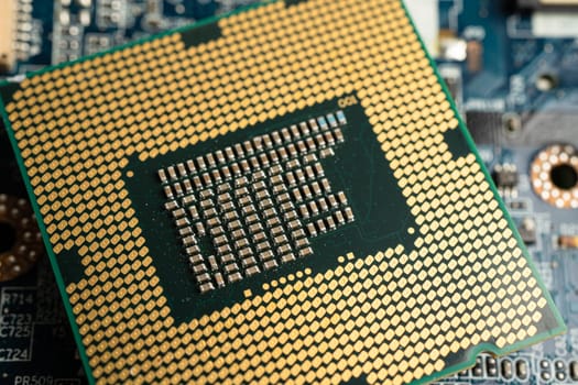 Central Processing Unit, CPU chip processor of computer mainboard, electronic technology.