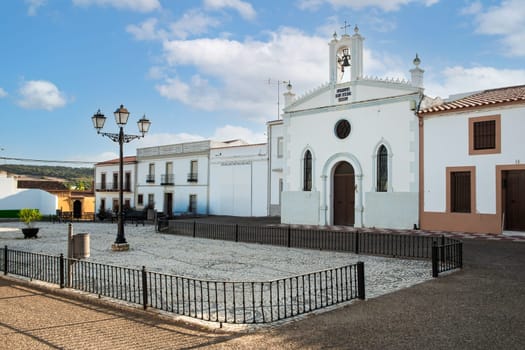 Chapel of the Holy Angel in Alconchel, Badajoz, Extremadura, Spain