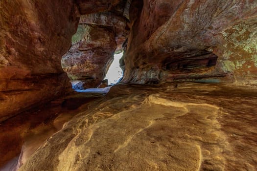 View of Rockhouse, Hocking Hills State Park, Ohio