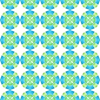 Tropical seamless pattern. Green nice boho chic summer design. Hand drawn tropical seamless border. Textile ready great print, swimwear fabric, wallpaper, wrapping.