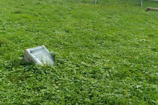 energy object garden equipment power grass design light park lamp green electric