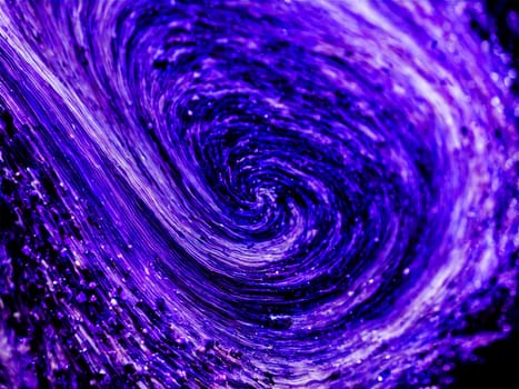 Stone isolated on transparent background. Charoite A swirling purple charoite with a silky luster floating in space with a light.
