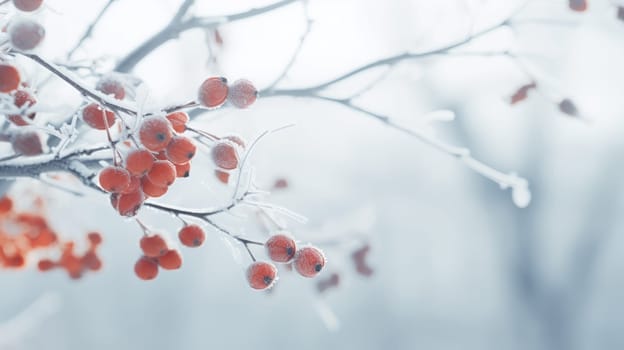 A Vibrant Close-Up of a Berry-Laden Tree.