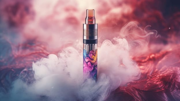 A Malfunctioning Electronic Device Emitting Smoke.