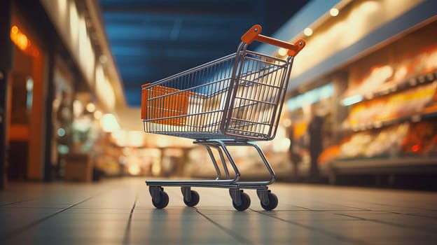 A Convenient Shopping Solution in the Supermarket Aisle.