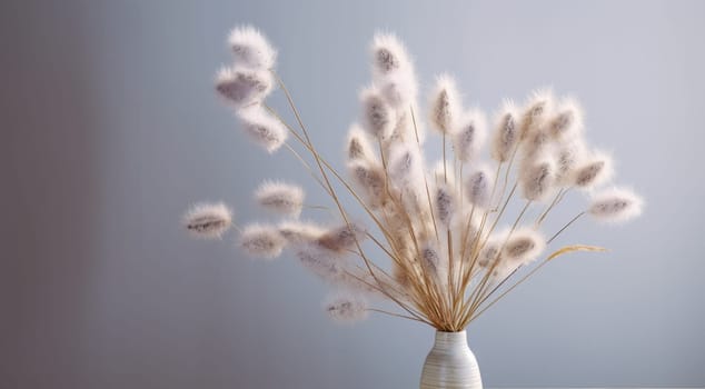 A Beautiful Arrangement of White Flowers in a Elegant Vase.