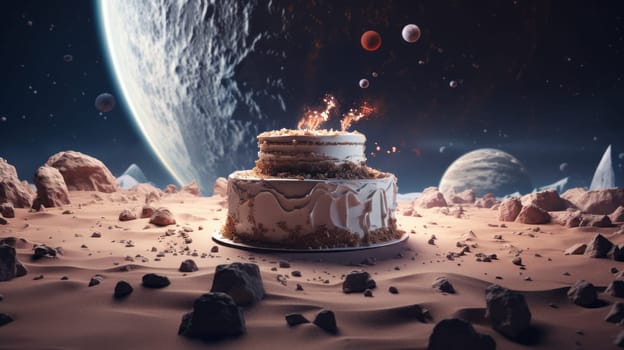 A Delicious Cake With Layers of Sweetness and a Desert Oasis.