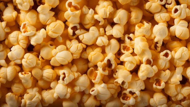 A close up of popcorn pattern.