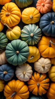 A Tower of Tiny Pumpkins.