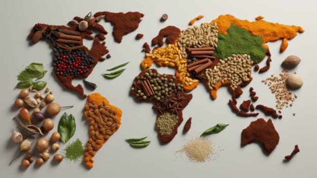 Spice Up Your World with a Flavorful Map.