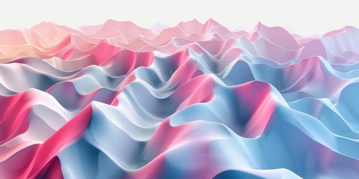 Abstract colorful wave pattern background for modern design.