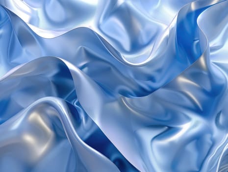 Abstract metallic waves background for modern design projects.