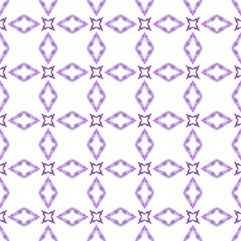 Textile ready delightful print, swimwear fabric, wallpaper, wrapping. Purple Actual boho chic summer design. Hand drawn tropical seamless border. Tropical seamless pattern.