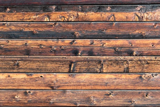 Texture of aged wood boards. Wooden background for copy space, close up