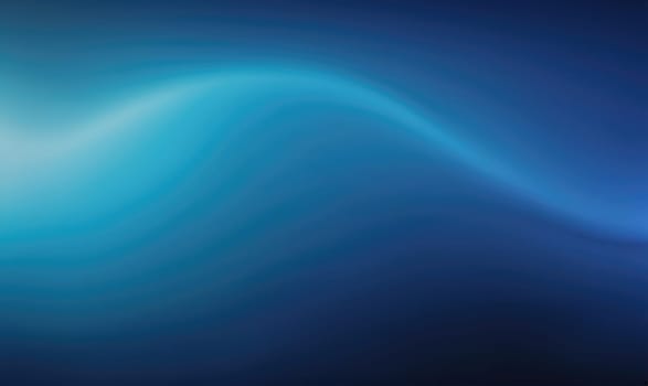 A dark blue background with a soft light blue wave that fades to a lighter blue at the top. The wave is subtly textured.